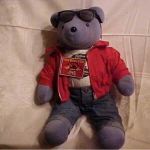 VINTAGE 1979 “Rebear Without a Cause” VIB – 20” James Dean Bear